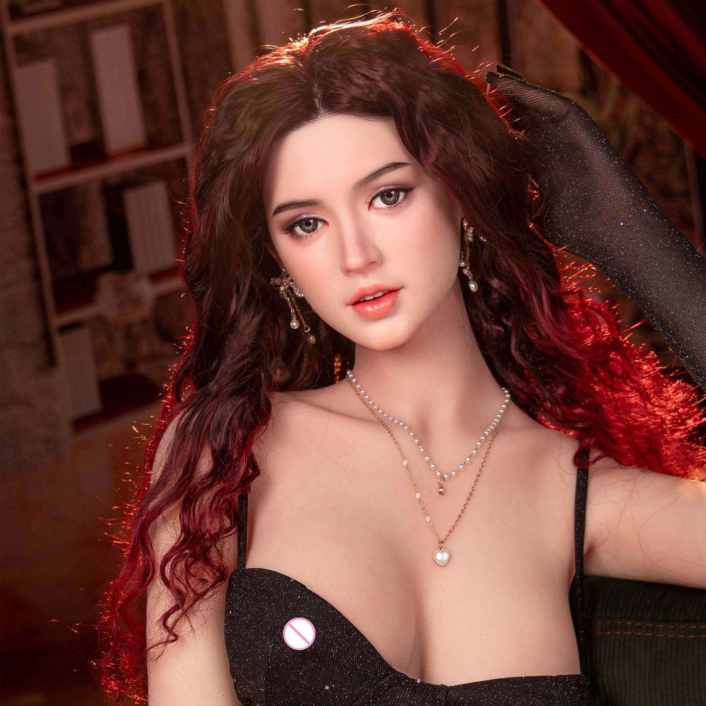 JASMINE - Realistic Silicone and TPE sex doll with automatic oral sex and hip movement functions
