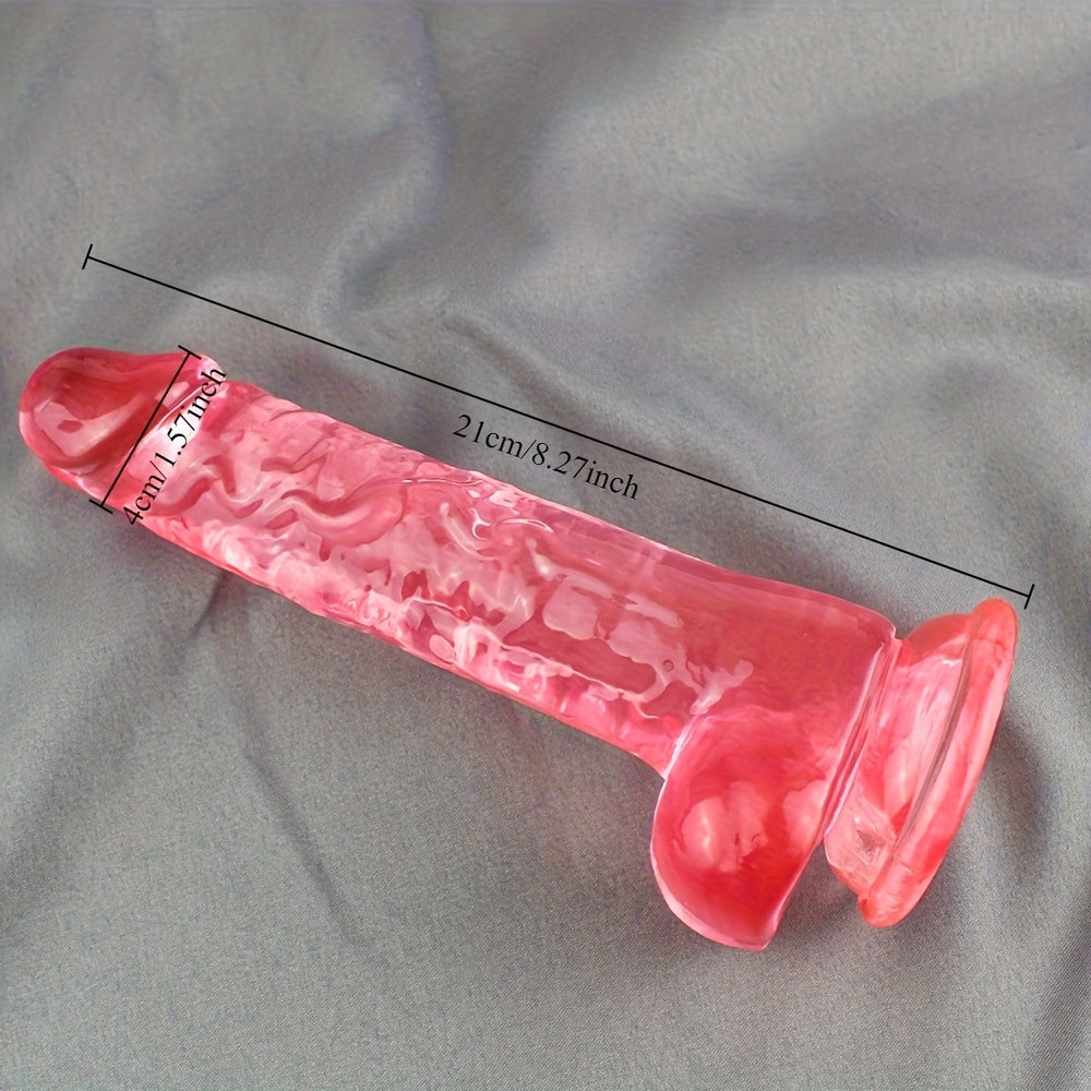 Dildo Realista Transparente