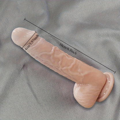 Dildo Realista Transparente